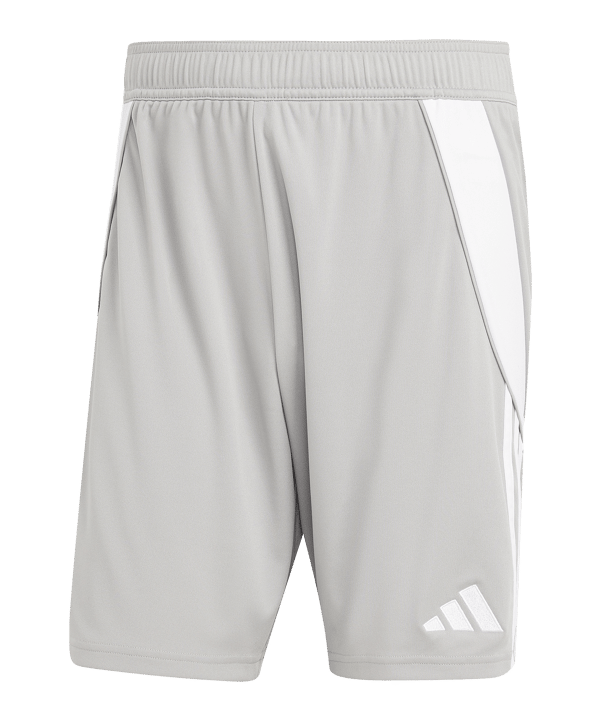 adidas Tiro 24 Short Grau Weiss