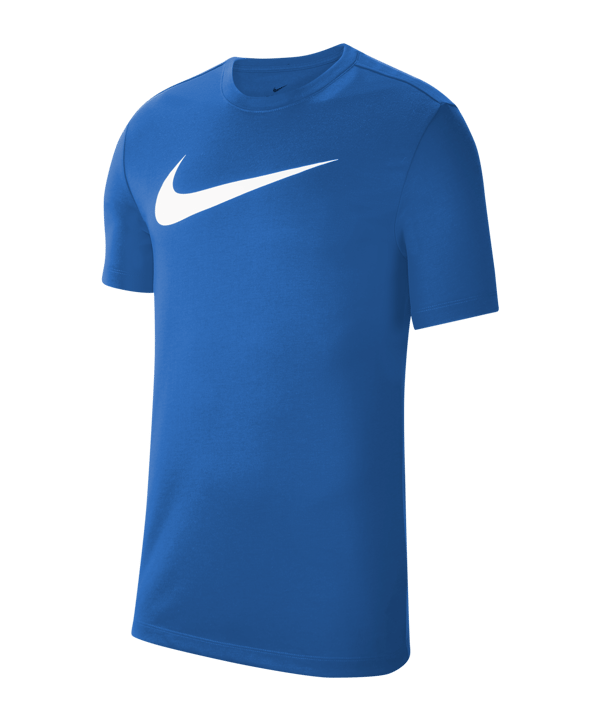 Nike Park 20 Swoosh T-Shirt Kids Blau Weiss F463