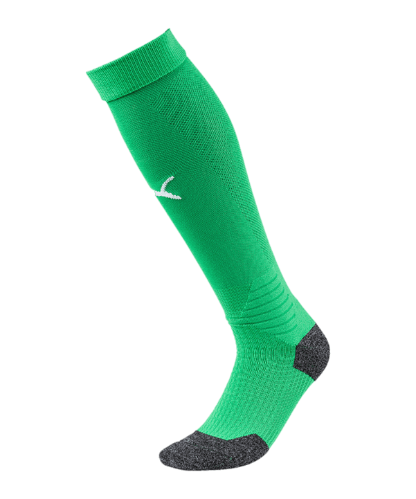 PUMA LIGA Socks Stutzenstrumpf Grün Weiss F19
