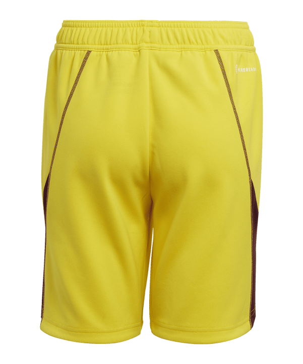 adidas Tiro 23 Pro Torwartshort Kids Gelb Rot - gelb