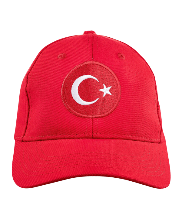 TFF Türkei Logo Cap EM 2024 Kids Rot - rot