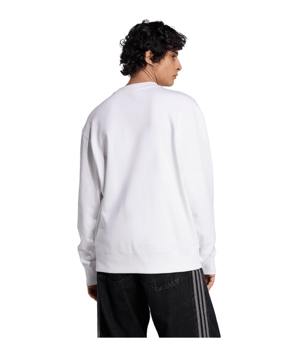 adidas Real Madrid Lfstlr Sweatshirt Weiß - weiss