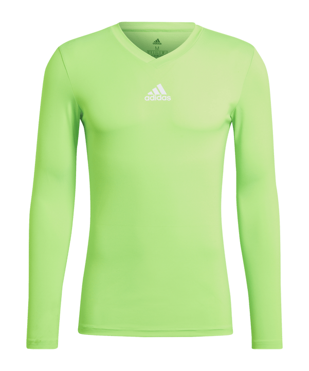 adidas Team Base Top langarm Grün