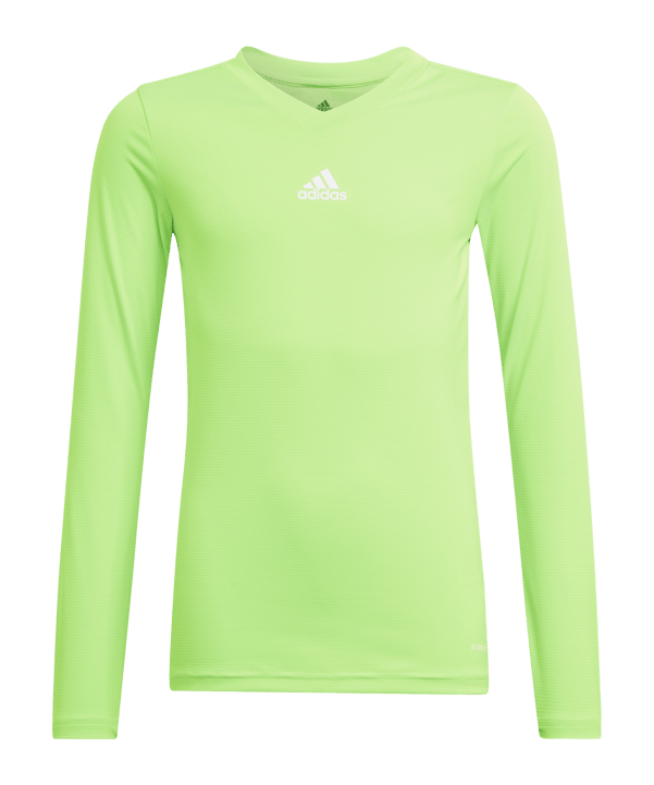 adidas Team Base Top langarm Kids Grün