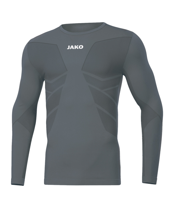 JAKO Comfort 2.0 langarm Grau F40