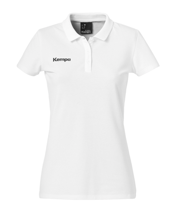 Kempa Polo T-Shirt Damen Weiss F07