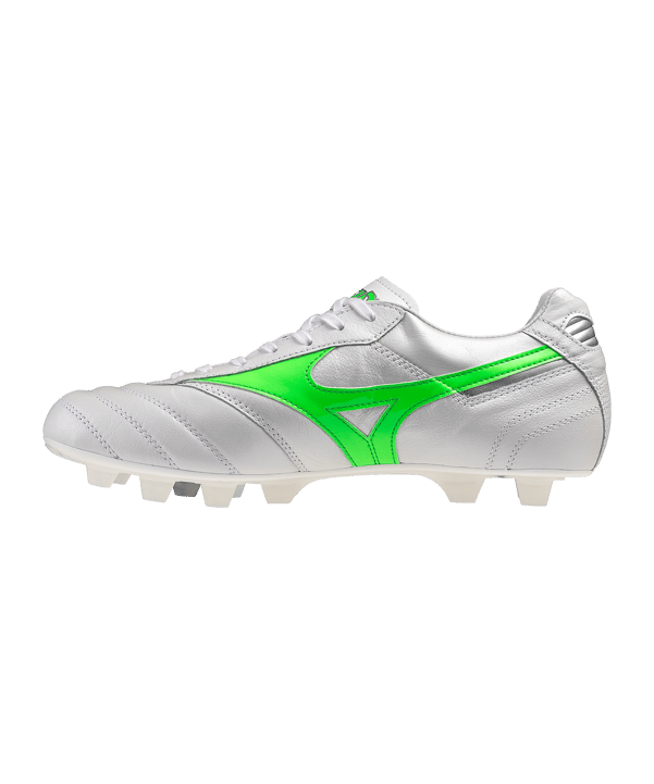 Mizuno Morelia II Made in Japan FG Frontier Weiss Grün F37 - weiss