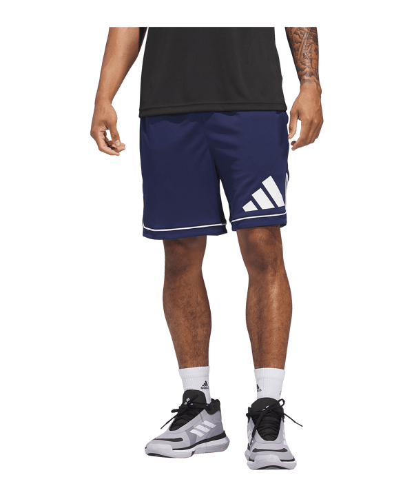 adidas Badge of Sport Short Blau 