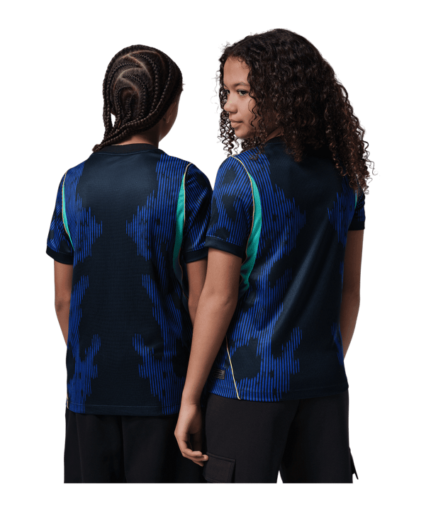 Nike CBF Brasilien Trikot Away WM 2026 Kids Blau F417 - blau