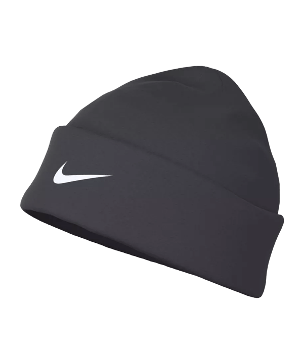 Nike Peak Standard Cuff Beanie Grau Weiss F060