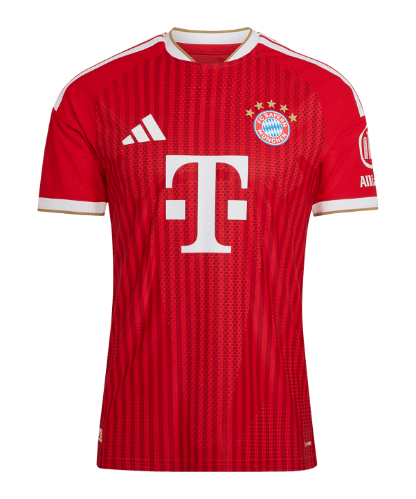 adidas FC Bayern München Authentic Trikot Home 2026/2027 Rot - rot