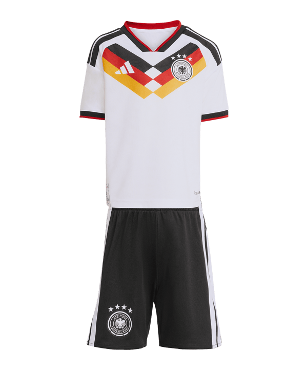 adidas DFB Deutschland Trikot Set Home WM 2026 |  Kids Weiß - weiss