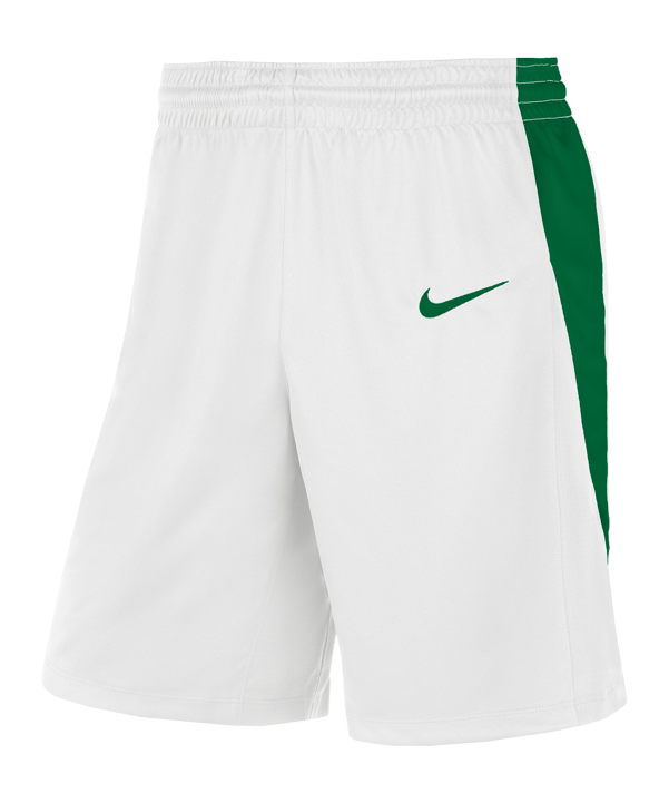 Nike Team Basketball Stock Short Weiss Grün F104