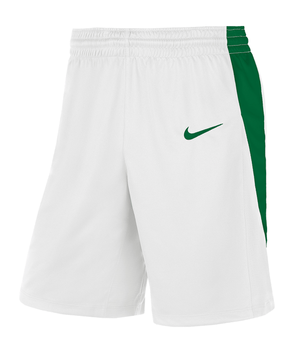 Nike Team Basketball Stock Short Weiss Grün F104