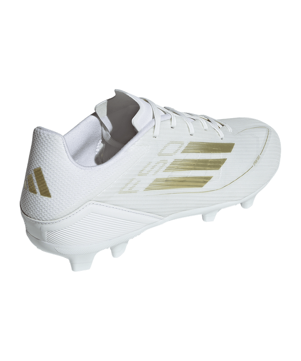 adidas F50 League FG/MG Day Spark Weiss Gold - weiss