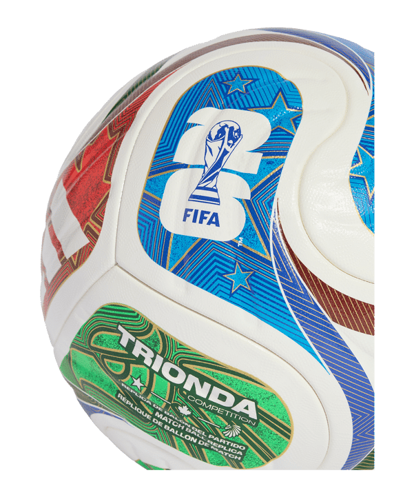 adidas World Cup 26 Trionda Competition Spielball Weiß - weiss