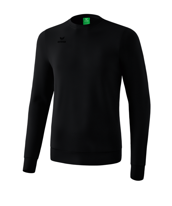 Erima Basic Sweatshirt Kids Schwarz - schwarz
