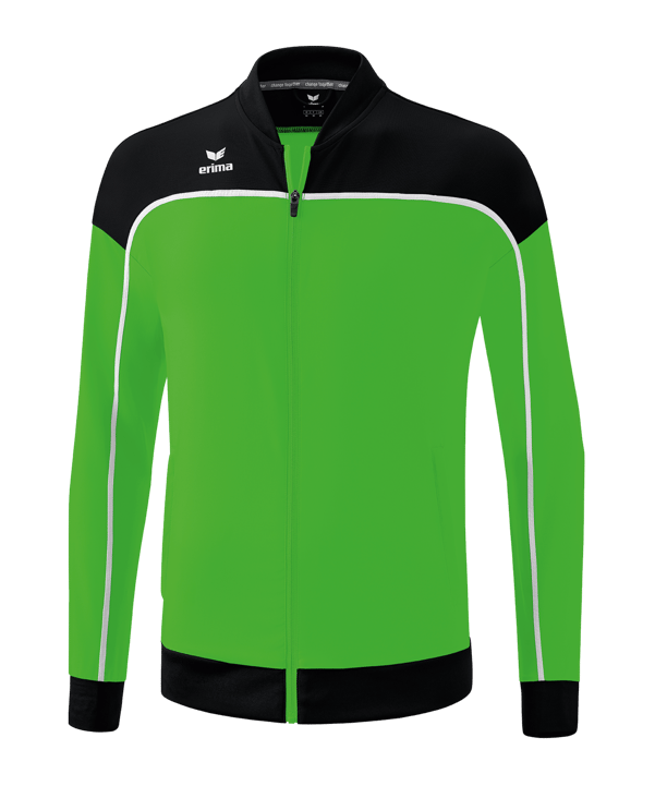Erima Change Präsentationsjacke Grün Schwarz