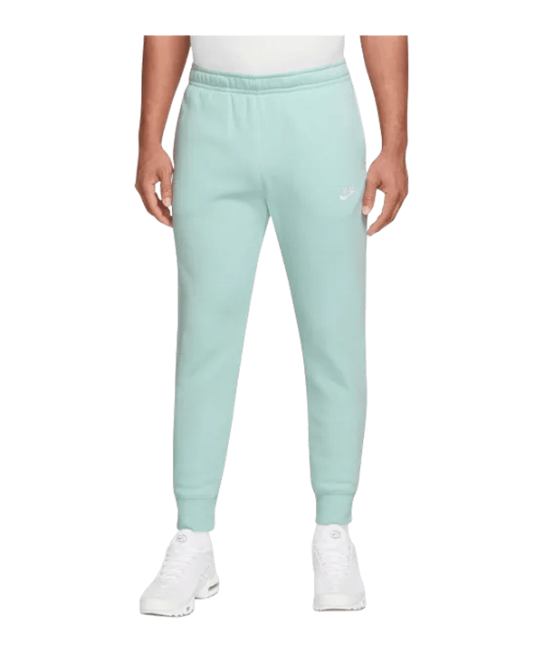 Nike Club Fleece Jogginghose Blau Weiss F346 - blau