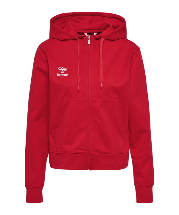 Hummel GO 2.0 Kapuzenjacke Damen Rot F3062 