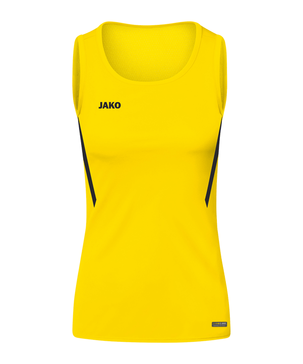 JAKO Challenge Tanktop Damen Gelb Schwarz F301