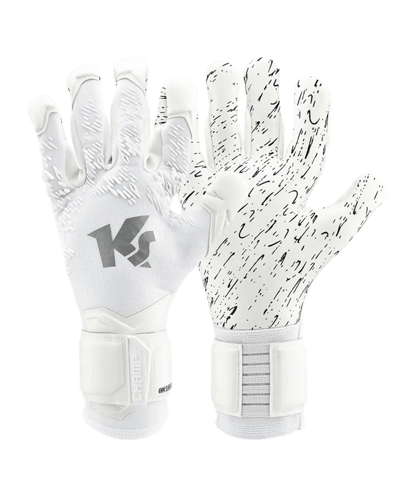 KEEPERsport Champ Elite Power Torwarthandschuhe Weiß - weiss