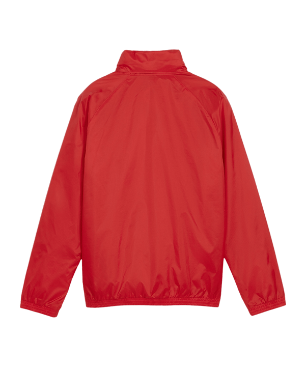 PUMA teamGOAL Allwetterjacke Kids Rot Weiss F01 - rot