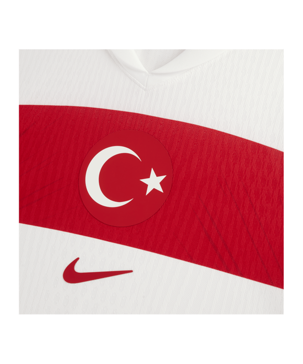 Nike Türkei Authentic Trikot Home EM 2024 Weiss - weiss