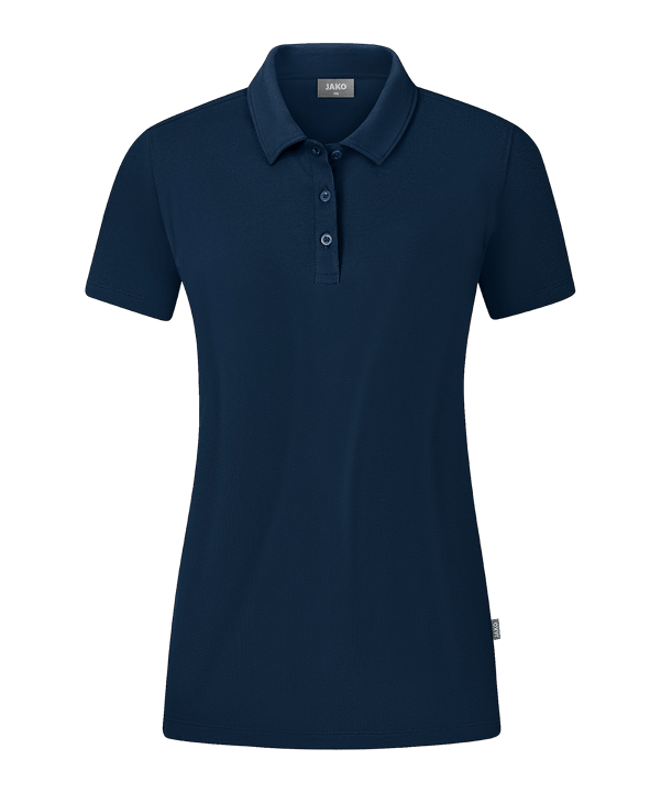 Jako Organic Stretch Polo Shirt Damen Blau F900