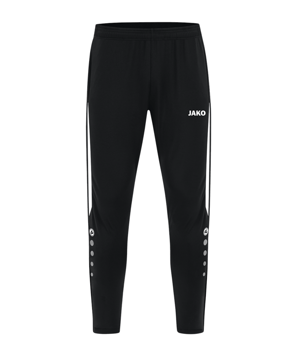 JAKO Power Trainingshose Schwarz Weiss F802