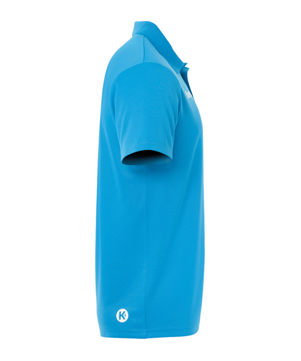Kempa Poly Poloshirt Kids Hellblau F01 - blau