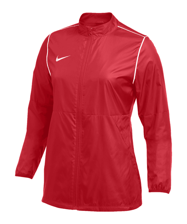 Nike Repel Park 20 Regenjacke Damen Rot Weiss F657 