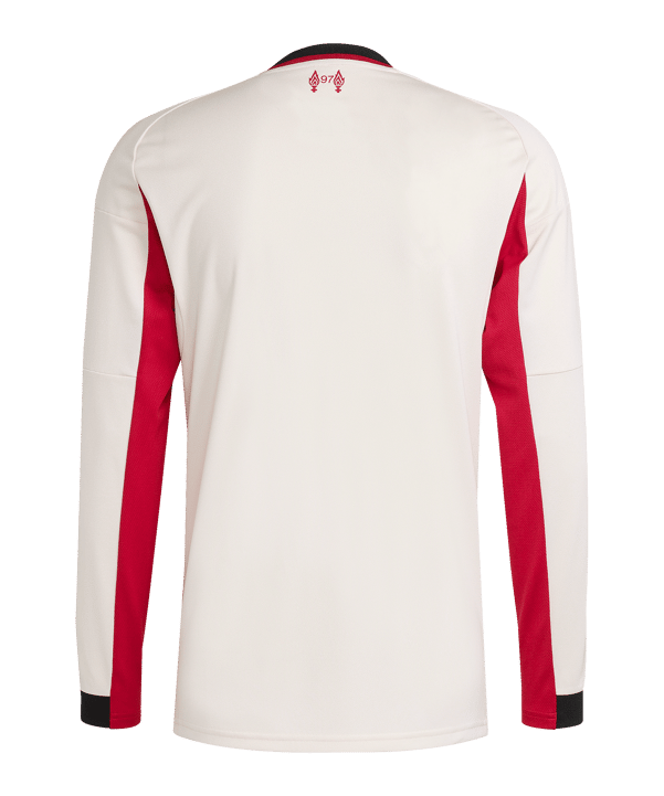 adidas FC Liverpool Trikot langarm Away 2025/2026 Weiß - weiss