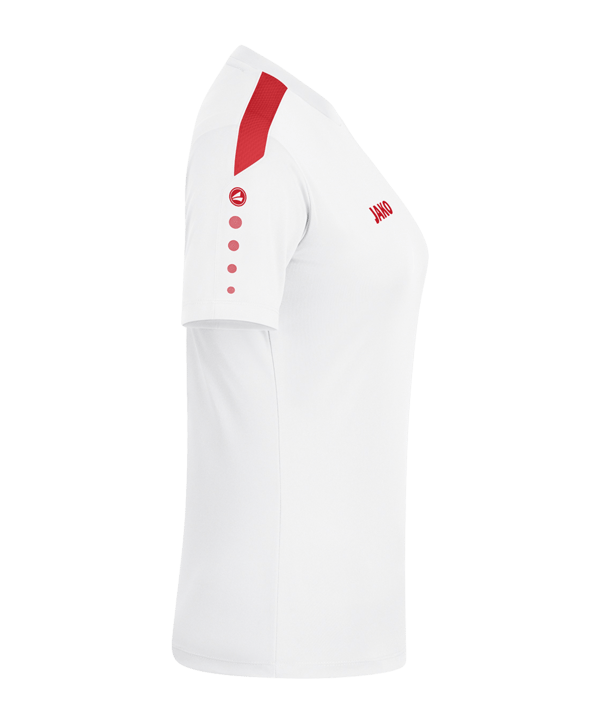 JAKO Power Trikot Damen Weiss Rot F004 - weiss