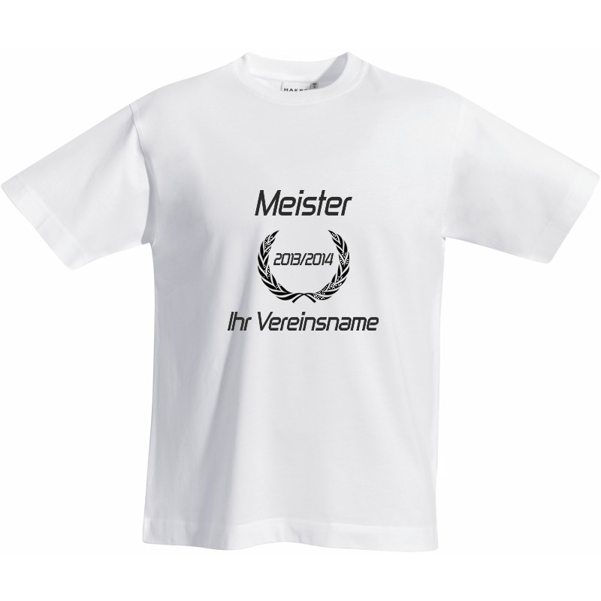 Meister T-Shirt | weiß - weiss