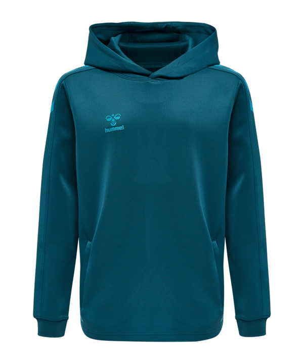 Hummel hmlCORE XK Sweat Hoody Kids Blau F7058