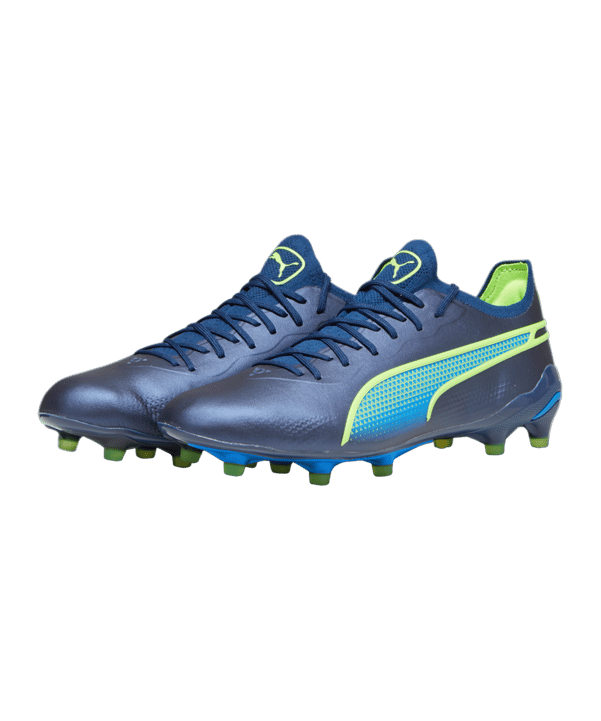 PUMA KING Ultimate FG/AG Gear Up Blau Grün F04 - blau