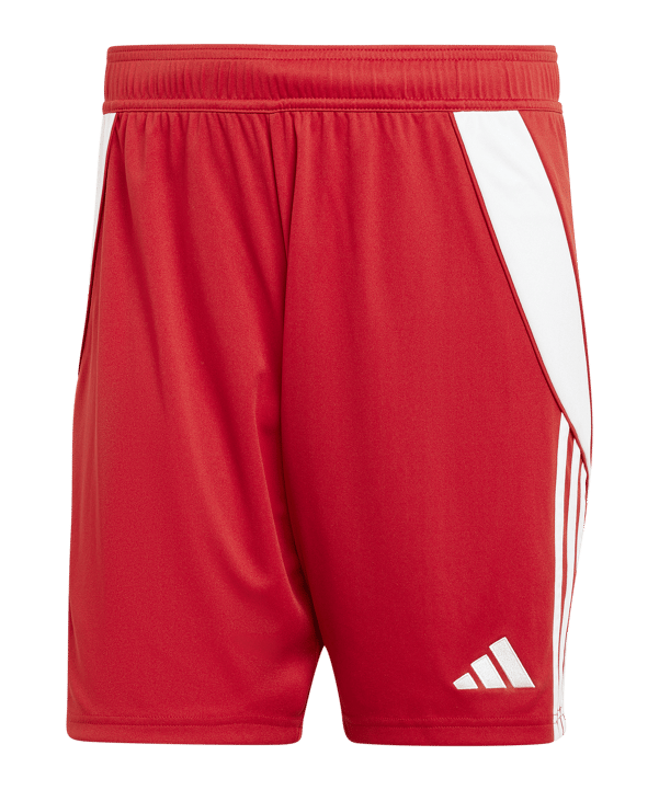 adidas Tiro 24 Short Rot Weiss - rot